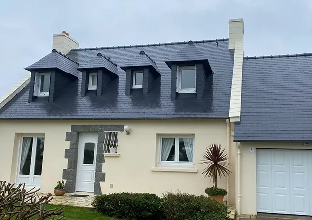 Après nettoyage de toiture